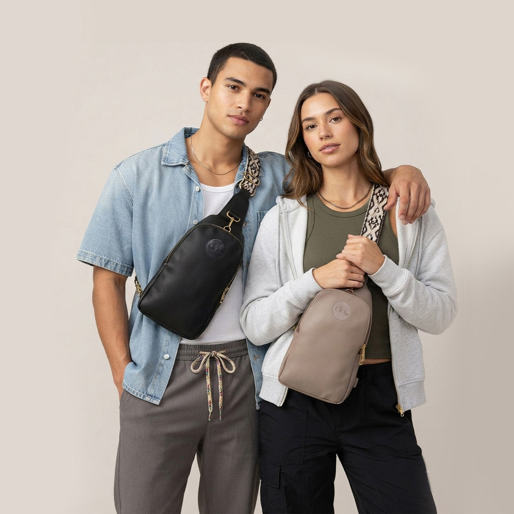 Do Love Sling Bag | Crossbody, Everyday Bag, Mini Bag (Tan)